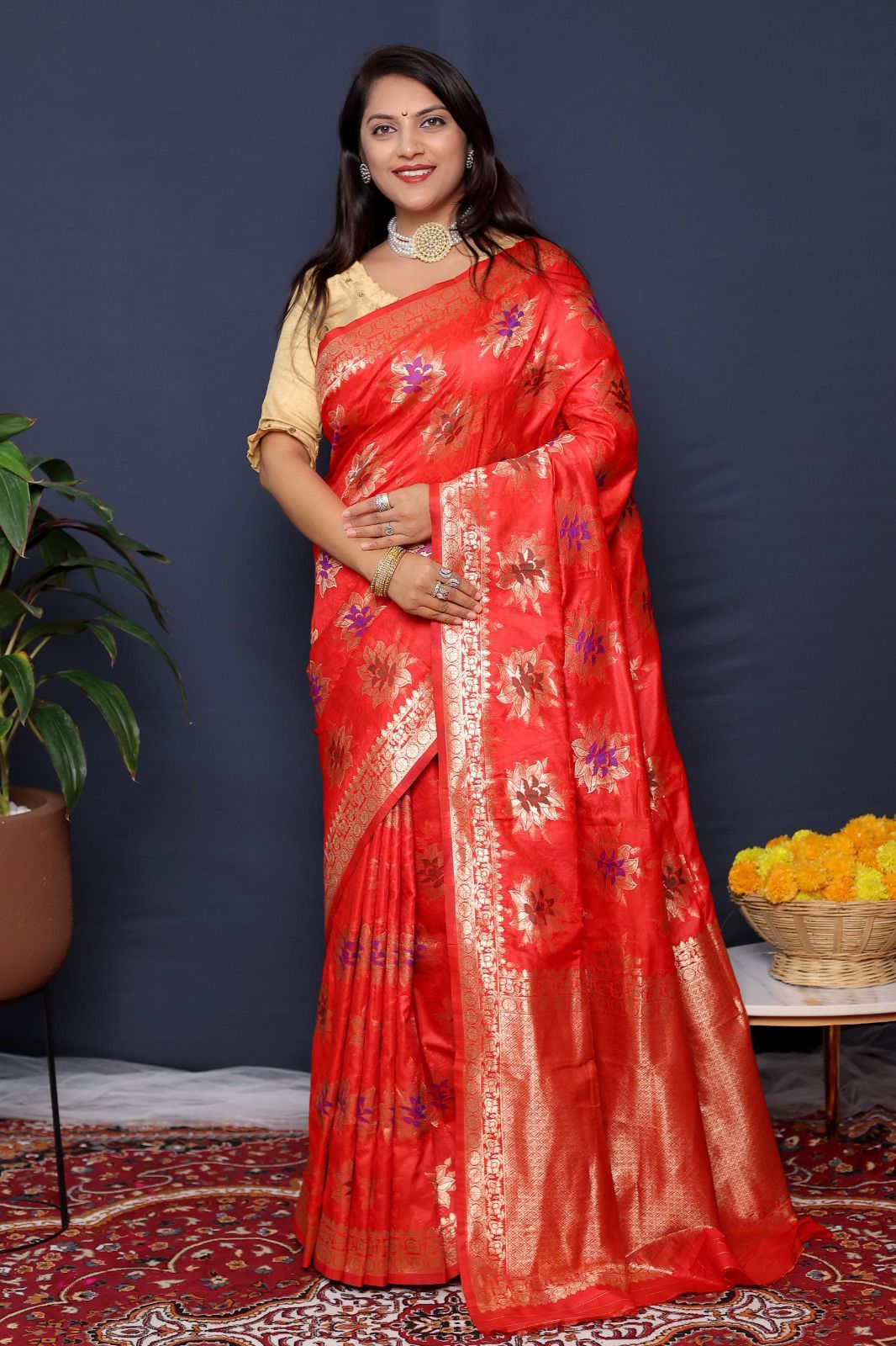 Gulmhor By Silkberry Pure Silk Saree Catalog